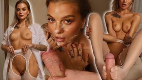 Horny Med Student 18+ Passes Her Exam On Professors Cock