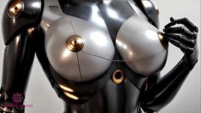 Big Titted Sex Robot Is Ready To Receive Your Cum - [Close-up / POV / AI]