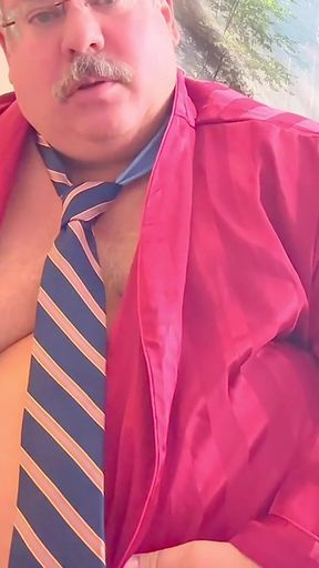 Mustache Chubby Fat Man From Finland Ends up Having a Huge Load for Your Pleasure
