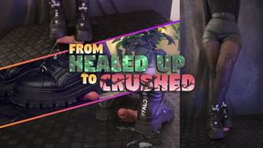 Healed Up Cock and Balls Crushed Under my Buffalo Boots (Edited Double Version) - TamyStarly - Cock Balls Crush Trample, Shoejob, Bootjob, CBT, Ballbusting, Trampling, Stomping