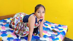 Desi Indian Beautifull Big Ass Teenage Girl Hardcore Sex in Doggy Style , Village Teenage Girl Moaned Loudly While Fucking