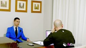 Delicious courtesan at casting trailer