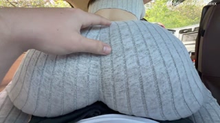 Busty Stepsister Grinding Slowly on Cock