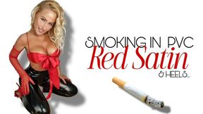 Smoking in Satin, PVC & Heels