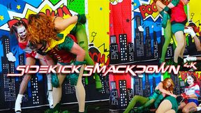 Sidekick Smackdown: Sexy Super Villains Double Femdom Ball Busting Wedgie Beatdown - Princess Onyx Kim & Goddess Fina (4k)