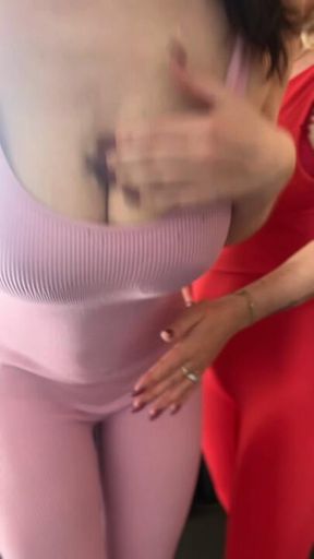 BREAST FEEDING SESSION WITH YOUR TWO MOMMY'S