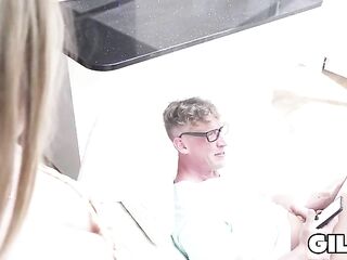 GilfAf- Granny Marie X Busts Her Stepson Pumping His Prick