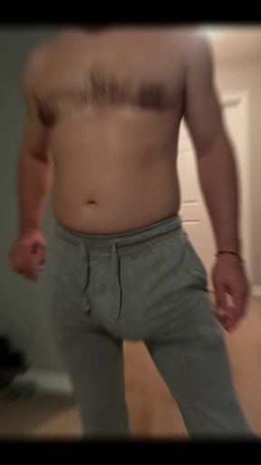 Wearing sweatpants can lead to unexpected encounters; stay safe by staying aware