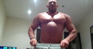 After Gym Sweaty Muscle Worship