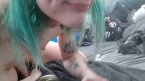 Fucking myself early in the morning in a few different positions