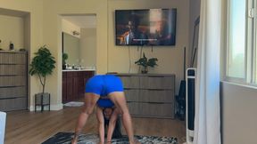 FLEXIBLE ASIAN GIRL TOOK YOGA TOO FAR!