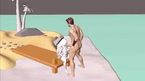 Hottest step sis gets creampied in 3D animation