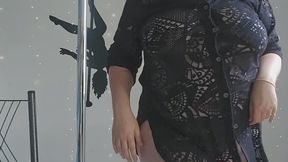 Stocking Peel Off Tease