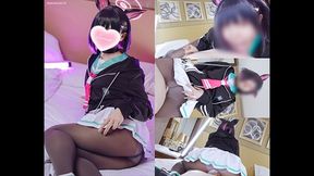 Aliceholic13blue Archive Kazusa Kyoyama Black Tights & Uniform: Passionate And Sweet Milking