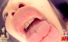 Classroom Idol POV: Yukari Miyazawa’s Sloppy French Kiss Floods Your Face with Thick Spit as She Grinds on the Desk.