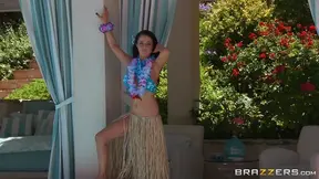 Seductive Dancing Brunette Submits to Rough and Passionate Doggy Style Sex