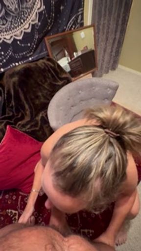 Sexy wife back to shenanigans, she loves her man’s dick, dirty talk