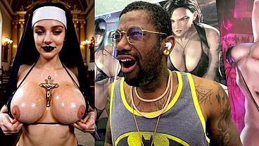 Sweaty Big Breast Nun Want’s You To See The Lord, AI Generated