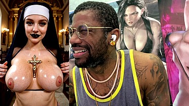 Sweaty Big Breast Nun Want’s You To See The Lord, AI Generated