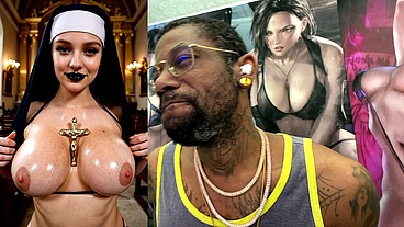 Sweaty Big Breast Nun Want’s You To See The Lord, AI Generated