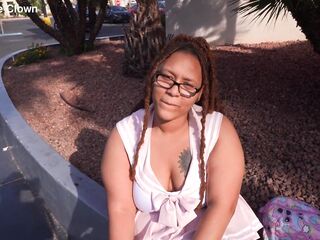 big beautiful woman Charlie Naughty Got Accepted Into UNLV In Las Vegas And Runs Into One Of Her Professors