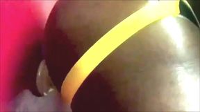 black muscle butt hot provocative squat & sex toy scenes