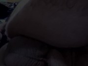 Black Dildo Up Ass (quickie)
