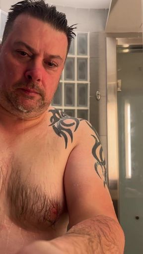 Chubby Guy Shower - 2