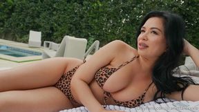 scarlett alexis fucking my neighbor by the pool new ppv porn video