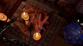 Slender Blonde Rides Cock Sideways in Sexy 3D SkyrimPorn Parody