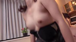 Asian MILF mom gets promoted with a night of intense sex