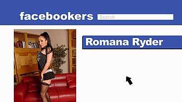When She's Bored Romana Ryder Sets Up A Webcam And Fucks For Her Fans