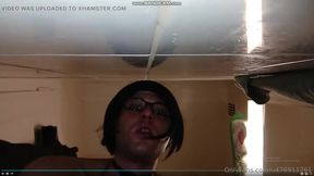 Sexy Nelly Solo in the Bathroom with Her Toy