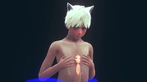 Yaoi Femboy - Sexy Neko Femboy Hard Sex Part 2