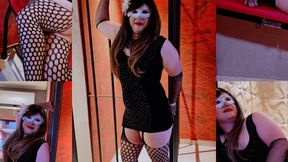 Design sem nom???? You wanted to play dress-up? Now there’s no turning back. Watch from your point of view as I turn your desire into complete surrender. Wig on. Lingerie tight. Lipstick perfect. Your masculinity? Punished. Now kneel... and accept youe