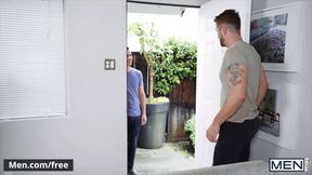 Shane Wesley and Wesley bareback threesome - Men.com
