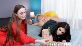 Hazel, Clarke, & Valentina's Naughty Threesome