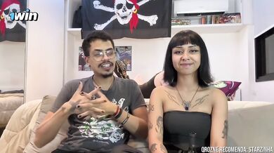 QroZne Recommends STARZINHA in a fake interview with big boobs and a huge ass