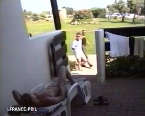 A Nudist Gets Fucked by Two Strangers