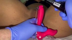 Pussy Care Gynecologist Speculum Examination Brought Me To Orgasm Fluid Examination