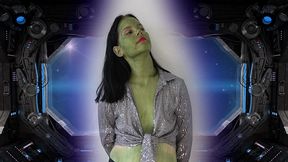 green woman from outer space. part 2