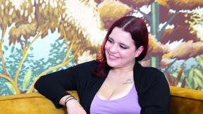 ”Chloe's excitement, 21, is clearly visible...”