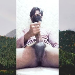 Big Dick Boy Handjob in Bathroom Naked - Xmama963