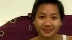 Legal-age asian pussypounded after getting licked