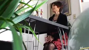 Excited Asian Wife Gets Fucked By Curvy Masseuse During Massage