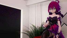 luo tianyi hentai vocaloid dance and sex mmd 3d red hair