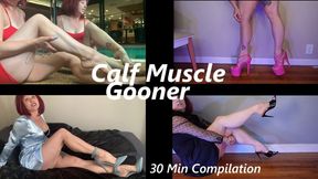 *1280x720* Goon Nonstop for my Calves and Legs Calf muscle compilation with Gooning Encouragement Voiceover
