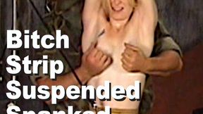 Adora & Master Len Bitch Strip Suspended Spanked LEN701A