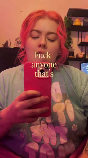 TikTok star smokes on OnlyFans
