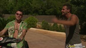 Rude Chick Claudia Antonelli Has Fun On The Poolside